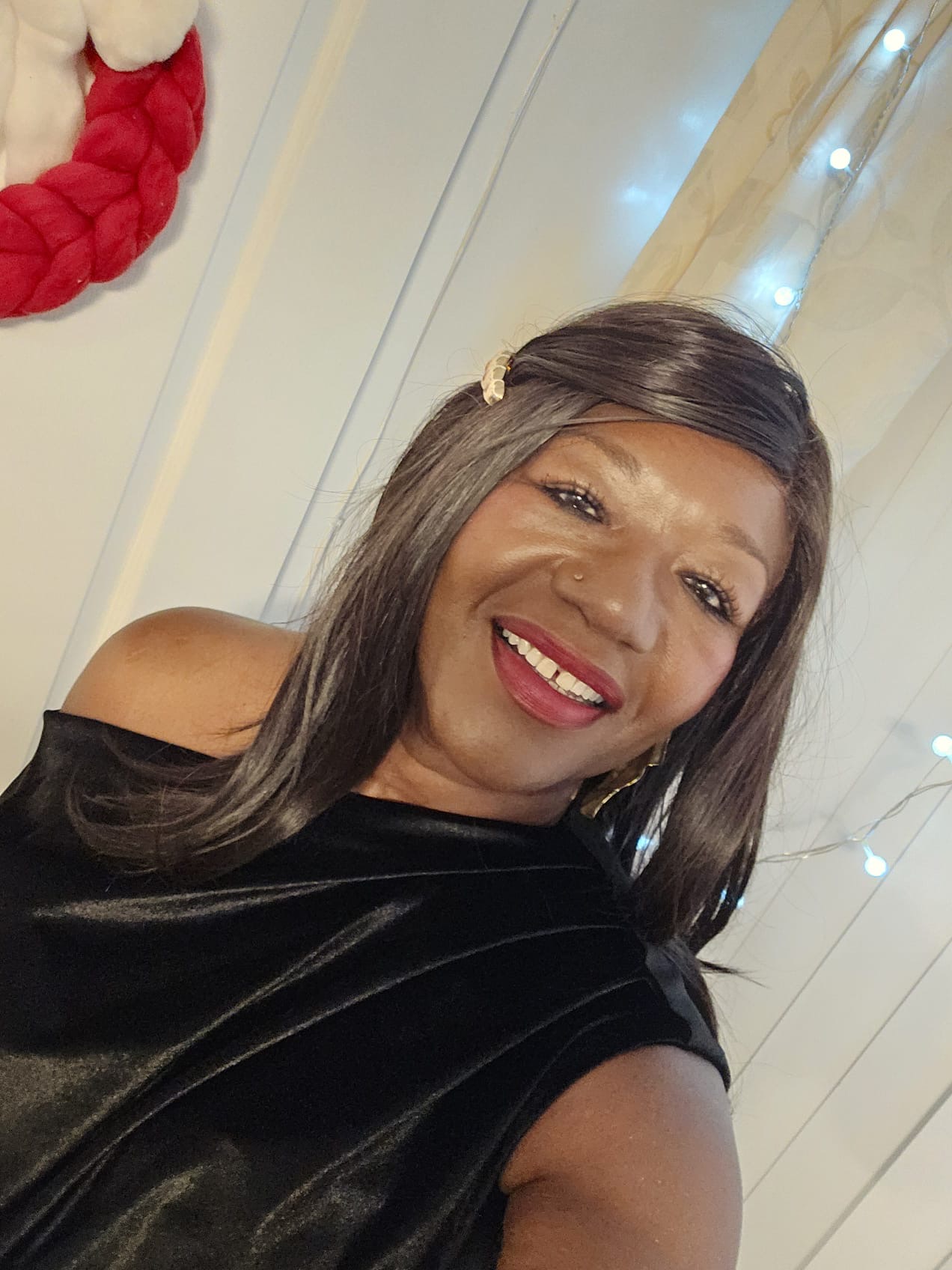 Steph dressed up